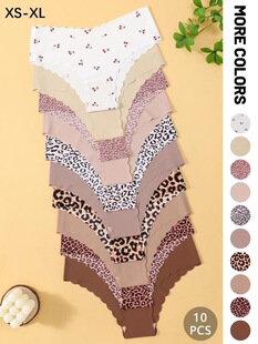 Z 46776 Printed Wave Edge Panties ӡ������߅��ѝ �羳��