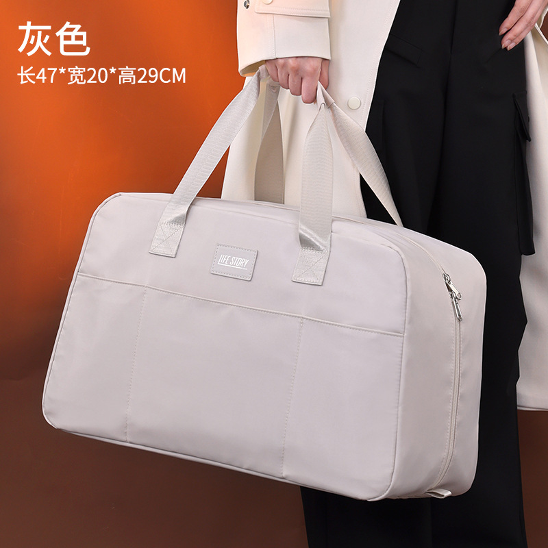 Nuevo producto transfronterizo, bolsa de viaje de expansión de gran capacidad de sensación de alta calidad, bolsa de gimnasio de yoga, bolsa de ejercicio, bolsa de equipaje de viaje de corta distancia image 9