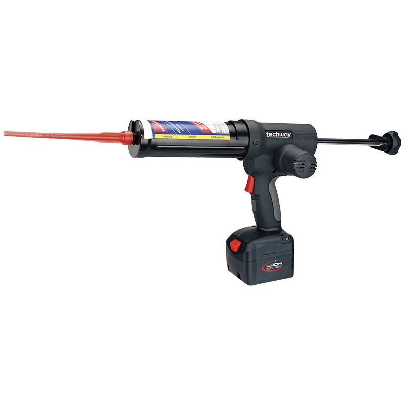 T75801148台湾TECHWAY 铁克威工业级快速填缝专用双管硅胶枪