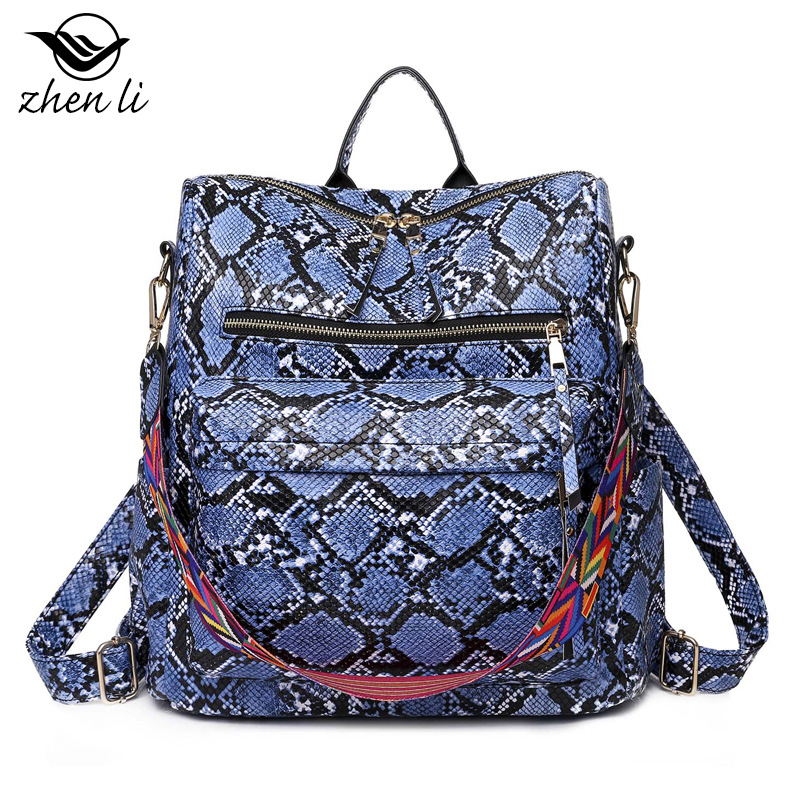 Zhenli bolso retro mochila de gran capacidad para mujer diseño de nicho Mochila De mujer bolsas bolsa al por mayor