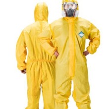 胜丽（SHENGLI）CHEM C级防化服耐酸碱防护服连体带帽工作服限次