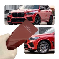 Кросс-бордерная оптовая продажа автомобильной защитной пленки PET Crystal Series Melbourne красного цвета, пленка для полной окраски автомобиля, меняющая цвет