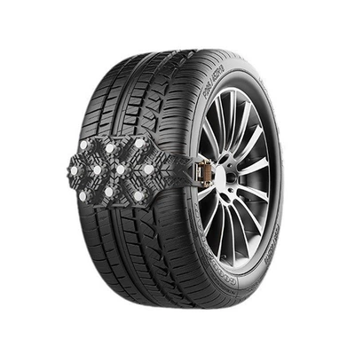 Car Anti-Skid Chain, Universal Tpu Tire snow chain - small-golden-leaf-beef-tendon-thickened-tire-anti-slip-black