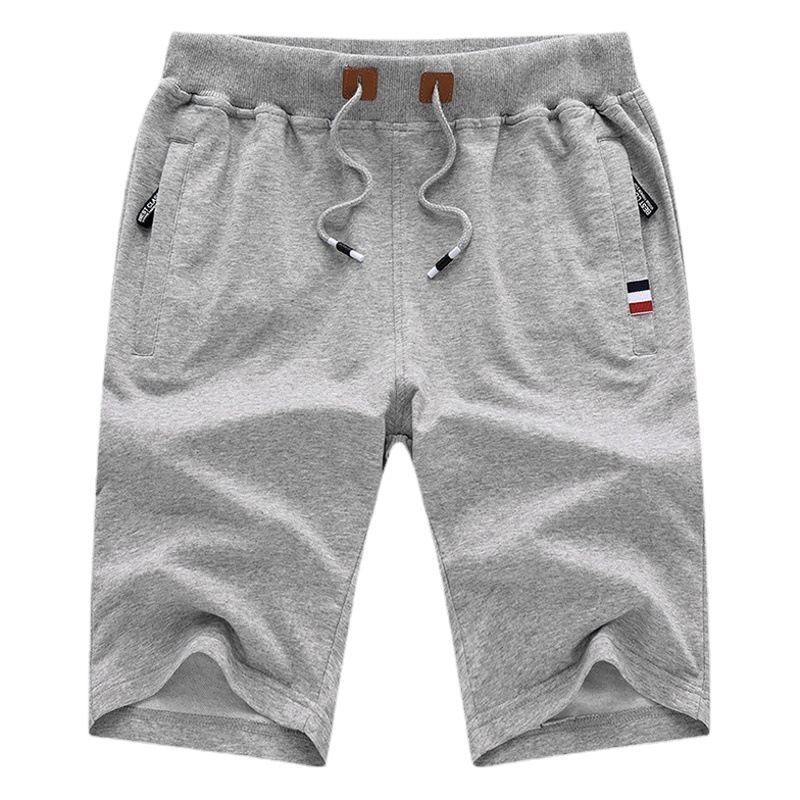 Pantalones cortos de verano de los hombres sueltos pantalones cortos de casa más pantalones cortos de moda deportes stretch shorts pantalones medios