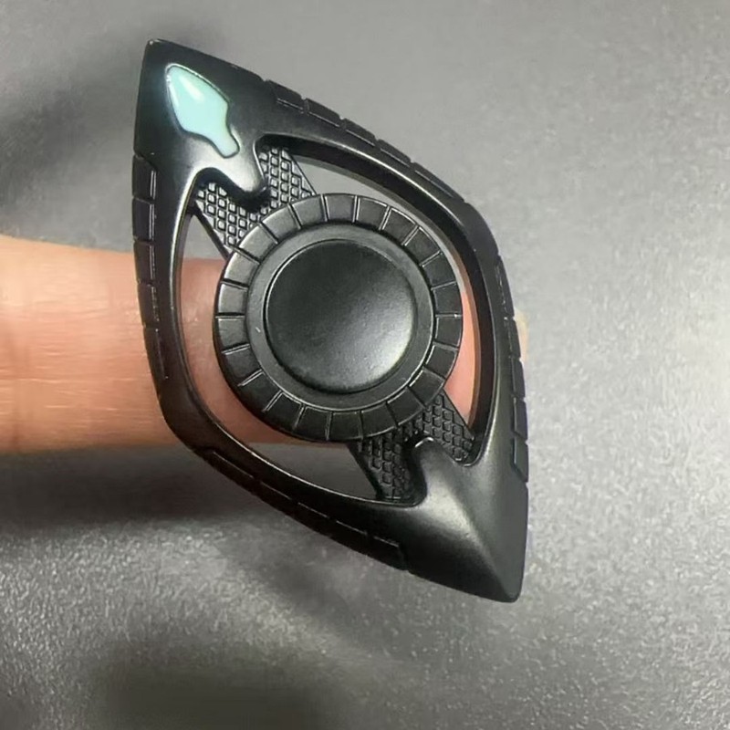 源头工厂新品跨境EDC解压玩具旋转指尖陀螺金属减压玩具手指陀螺|undefined