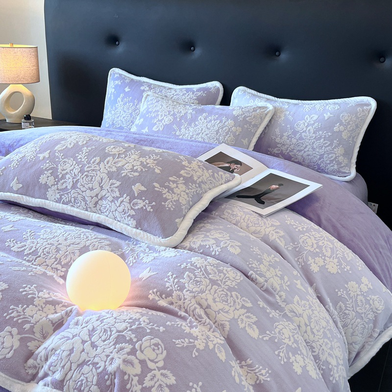 티나-퍼플 [벨벳, 걸쭉하고 정전기 방지]