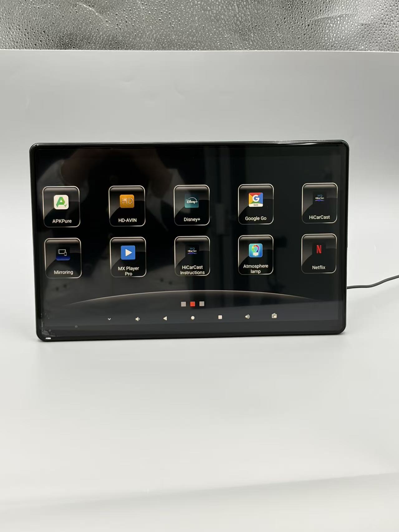 New Model 14inch External Headrest Monitor 14inch Headrest Android Monitor Fully Integrated Android Car Monitor