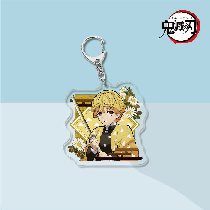 Acrylic keychain, creative pendant, Birthday gift
