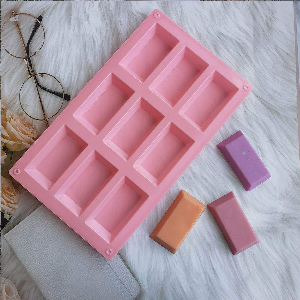 9 Lian Fei Nan Nieve 115 molde de silicona pastel helado pudín molde de postre jabón utensilios