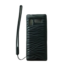适用于传音手机TECNO T528水波纹纯色TPU手机套工厂批发非洲型号