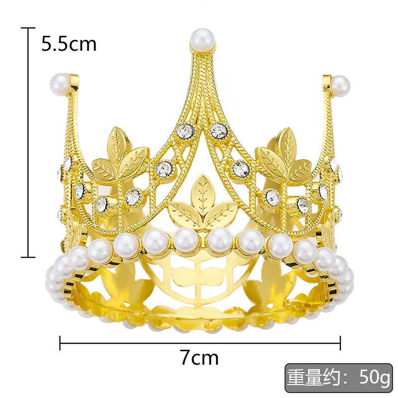 Transfronterizo tricolor diamante de cristal aleación corona de diamantes mariposa decoración de juguetes para niños cumpleaños ornamentos hermosos