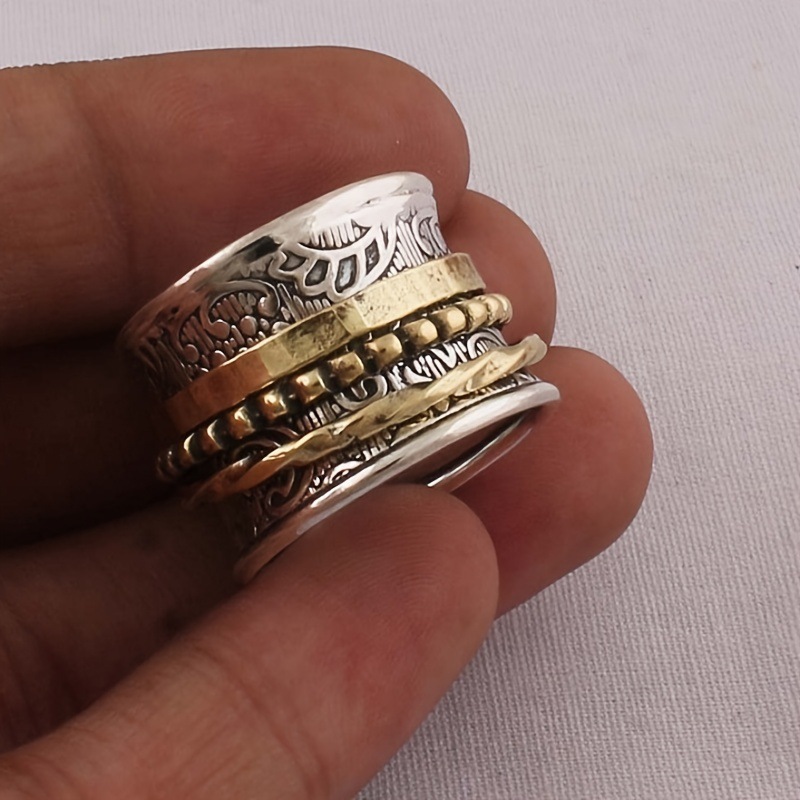 11, 5 Ring Size Lady Geometric Alloy Irregular Plating Women's Rings