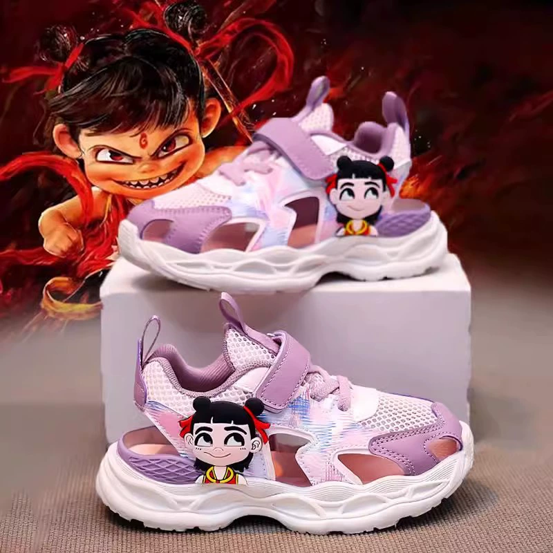 Нежа обувь для девочек 2025 новый летний детский спорт обувь для детей