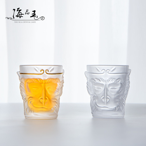 Wukong Cup Master Cup Men's Kung Fu Tea Cup Single Glass Cup Personal Tea Cup Glass Great Sage Tea Cup