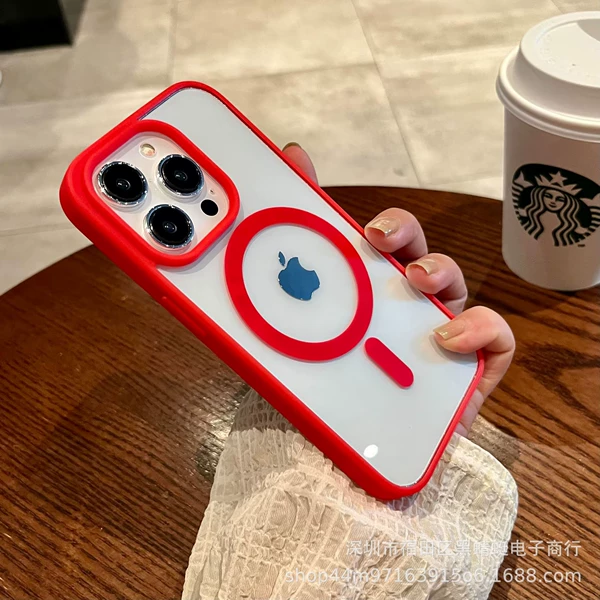 Red [Acrylic soft edge hard back]