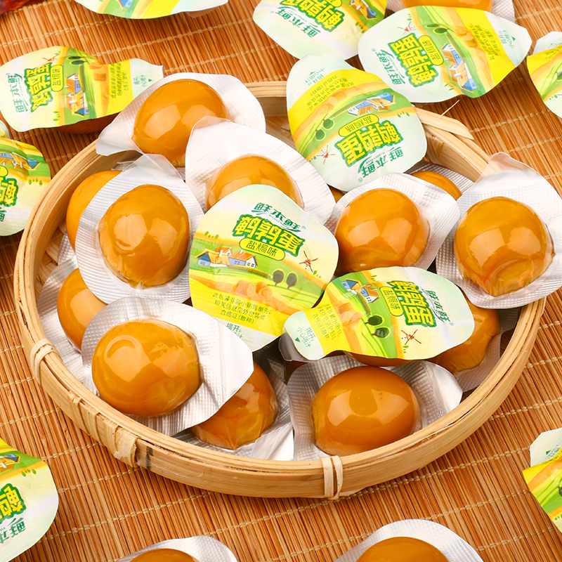 Fresh Quail Eggs in Bulk, Small Packages of Spicy Salt-Baked Braised Eggs, Popular Snacks for Leisure and Cravings