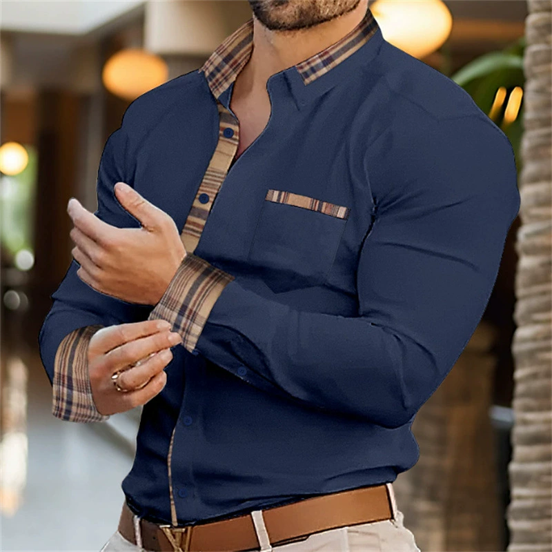 Design long-sleeve for leisure, shirt