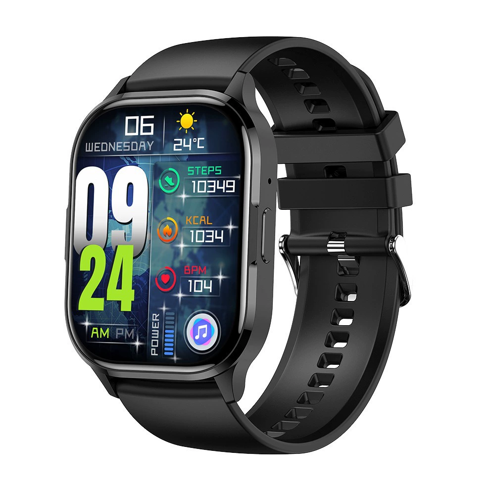 AMOLED-экран HK21 смарт-часы с Bluetooth-звонками, голосовым ассистентом, пульсометром и измерением давления, мультиспортивный режим