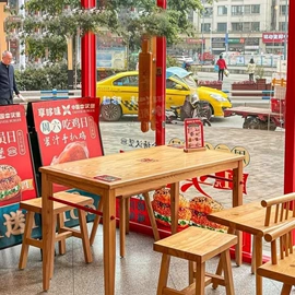 成套餐桌椅;户外金属桌椅;食堂餐桌椅