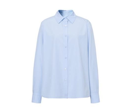 【百搭圣品】伊*L抗皱职场通勤棉感衬衫女2025秋季新款1G8922221|undefined