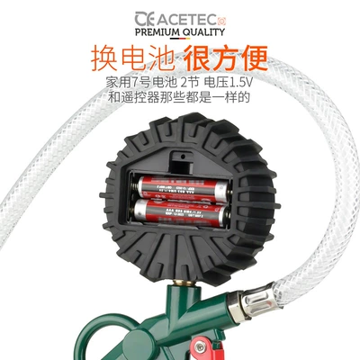 gauge, emergency car tire pressure — Air pressure gauge/tire pressure gauge
