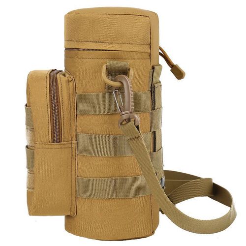 Water bottle set, outdoor travel kettle bag, insulated water cup, shoulder crossbody bag, large capacity, wearable belt, waist bag