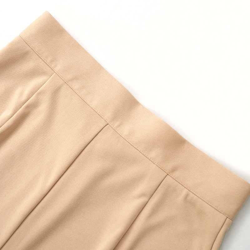 Vêtements pour femmes nouveaux pantalons décontractés automne nouveau tempérament pantalons évasés de transport polyvalents pantalons larges à la mode pour femmes_voghion.com