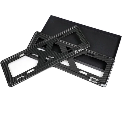 Plate Frame — License plate holder/license plate holder - green-brand-wei-laipair-real-carbon-fiber