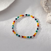 Rainbow summer brand small design bracelet, silver 925 sample, with little bears, 2022 collection