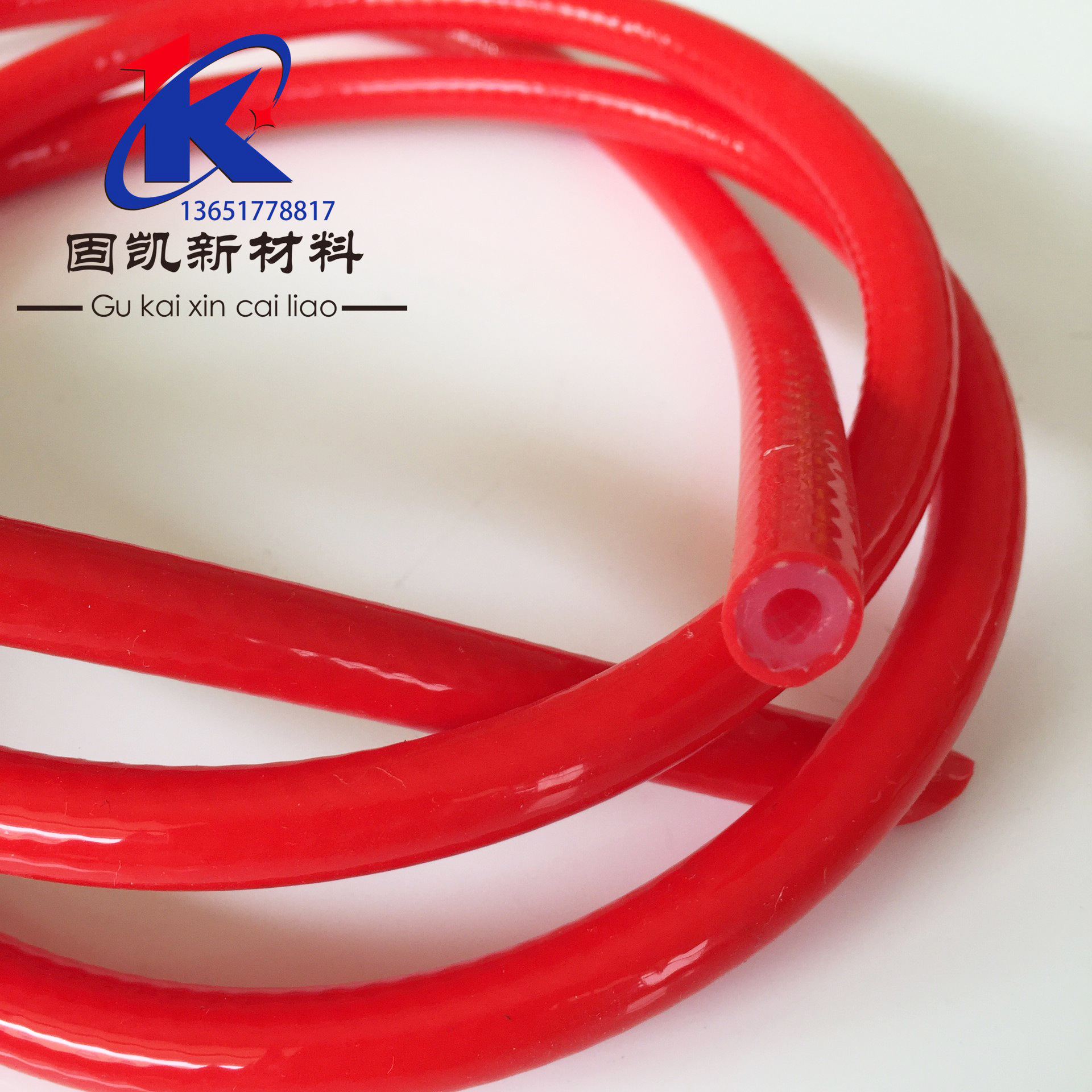 供应硅胶网纹管耐高压高温酸碱腐蚀红色硅胶编织管保护4*94*10