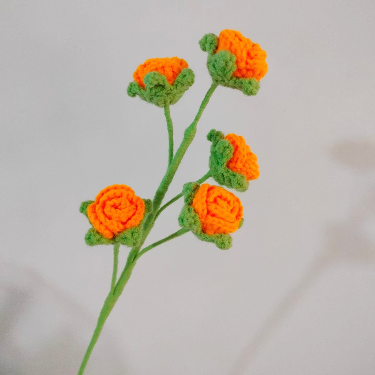 5송이 버블 로즈 ~ 골드