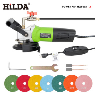 High-Power Angle Grinder Speed Regulation Household Grinder Grinder Grinder Hand Grinder Grinder Set 120V50Hz