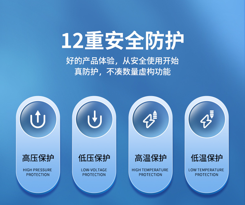 On-board air pump integrated multi-functional emergency start power supply portable car tire electric air pump