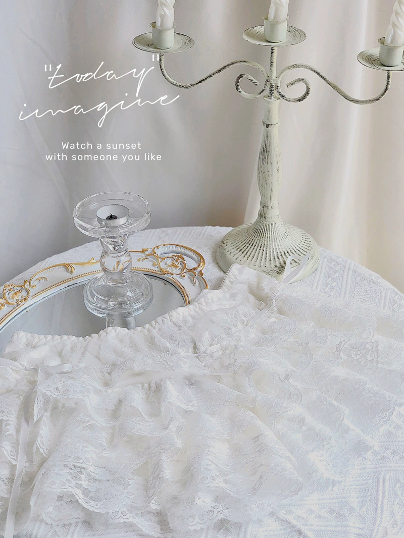 Lace safe trousers, summer protective underware, base silk shorts