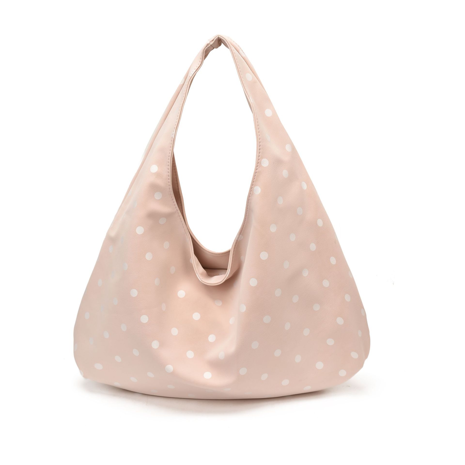 Bolsa de hombro de tela de nylon de gran capacidad, bolsa de mano diaria de doble cara de comercio exterior, bolsa de brazo