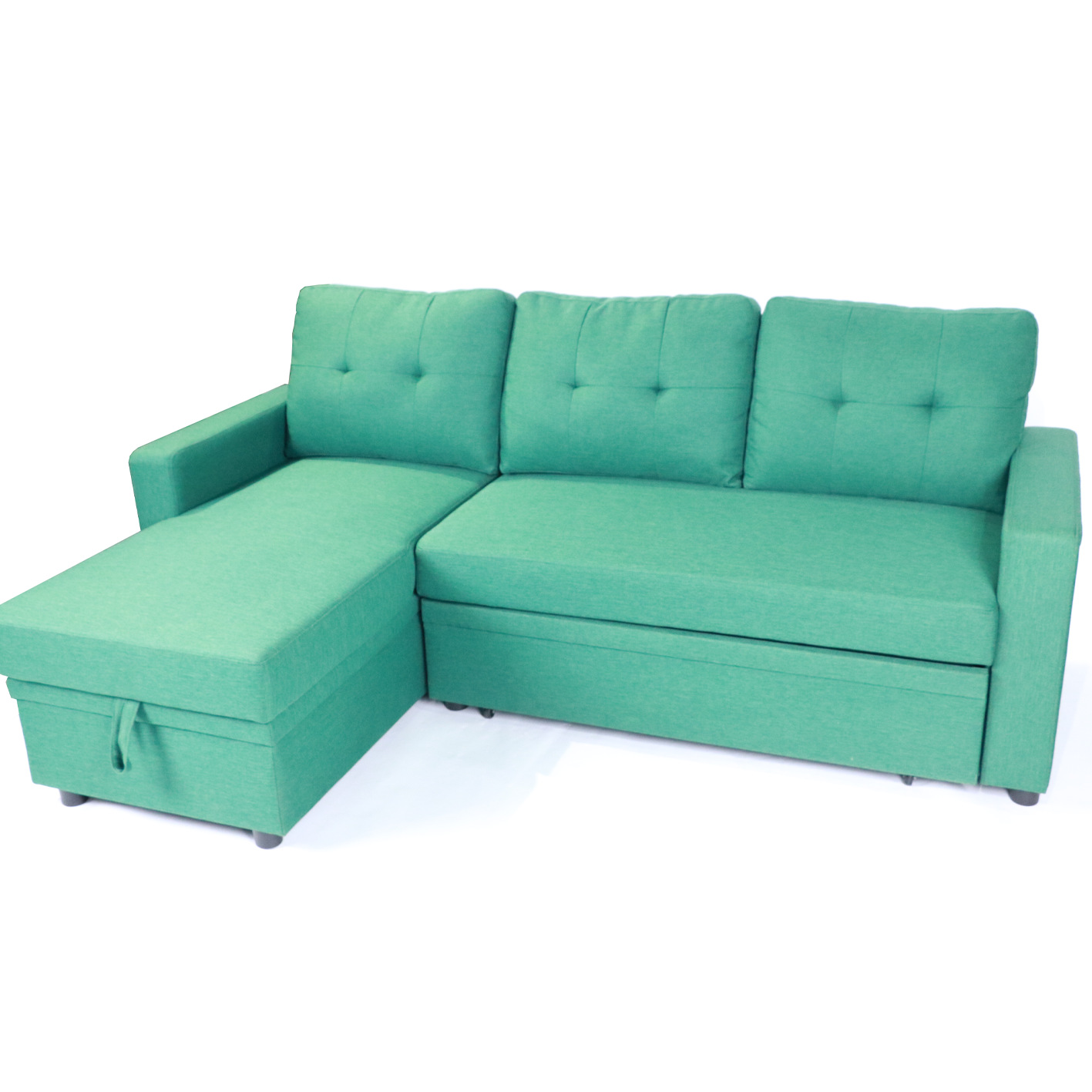 Sofá cama plegable de doble propósito, cama retráctil de sala de estar moderna y simple, sofá doméstico de algodón y lino plegable