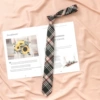 08 black and yellow plaid-hand-made