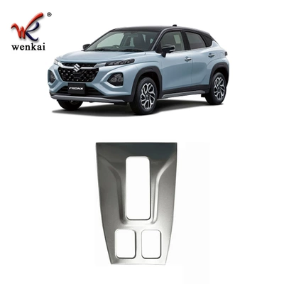Suitable for Suzuki 25 Fronx Modified Digital Handbrake Special Interior Decoration Stainless Steel Bright Frame Patch (Other Automotive Interior Supplies) - asian-silver
