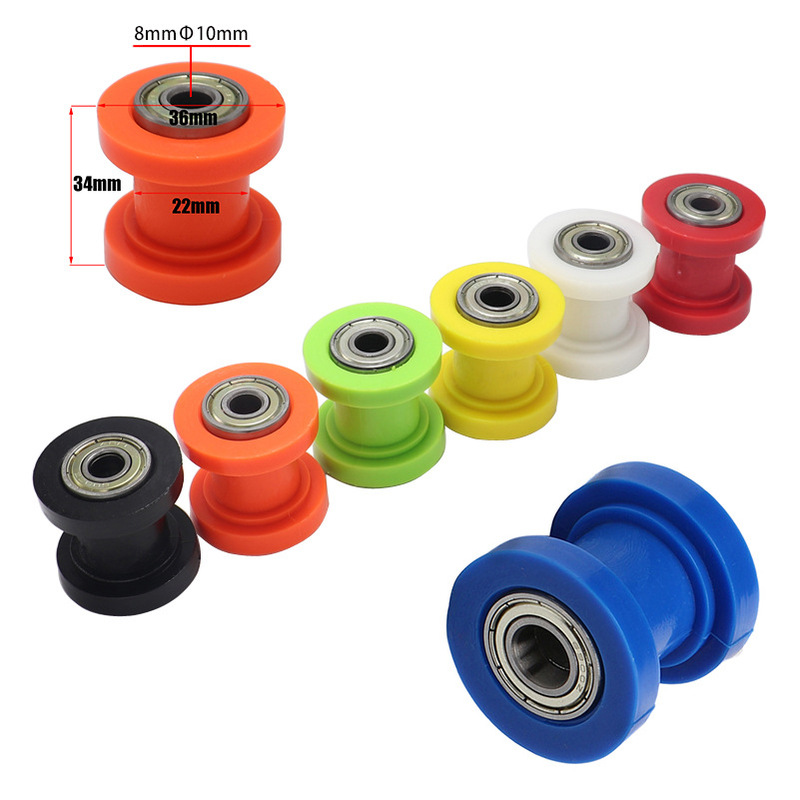 Wholesale Off-Road Motorcycle and Atv Accessories Chain Guide Wheel Tensioner 8mm 10mm