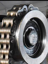 板式链条链轮槽轮升高液压升降货梯凹型H型导向滑轮槽轮叉车配件