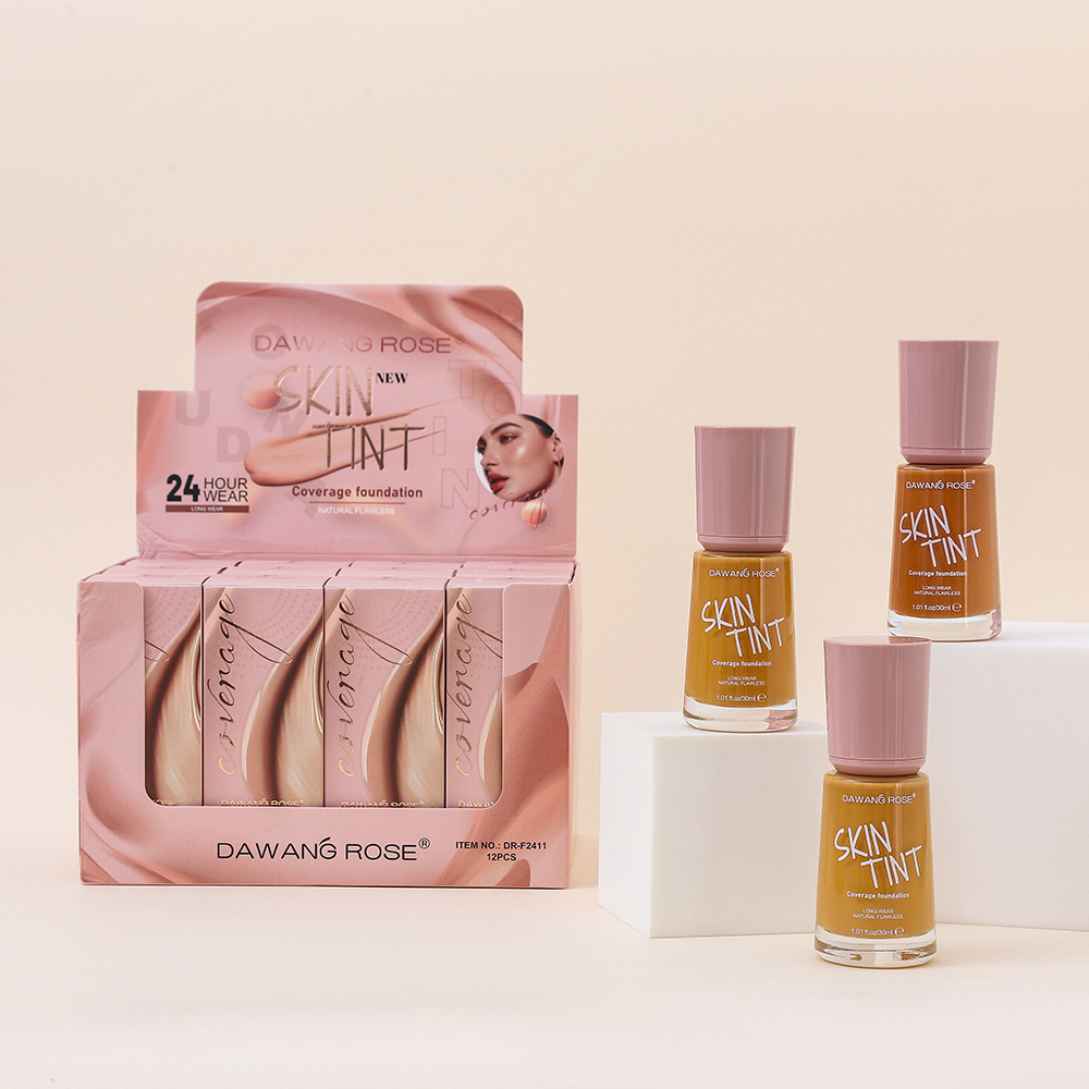 Moisturizing Matte Finish Foundation Cosmetics Conceals Imperfections Repairs Blemishes Long Lasting Non Transferable Oil Controlling_voghion.com