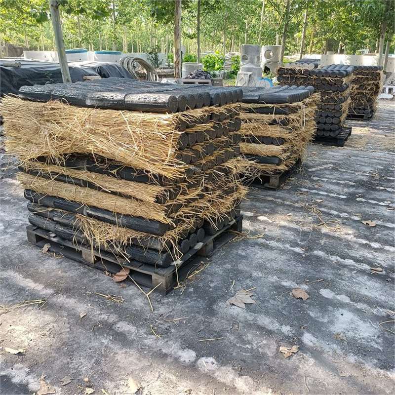 江西水泥木树桩花园围栏草平绿化带混凝土木护栏树坑围栏栅栏