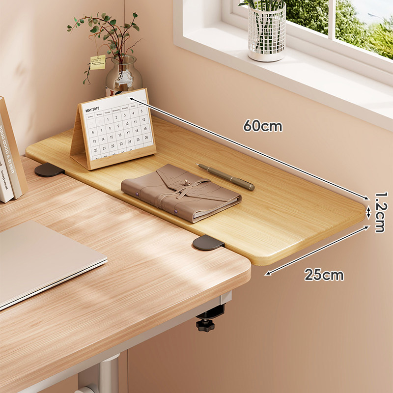 Extensión de Escritorio Plegable de Madera para Oficina