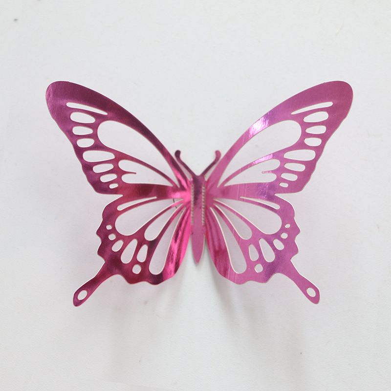 ❅Décoration murale papillon en métal creux 3D pour fête, maison ou salon_voghion.com