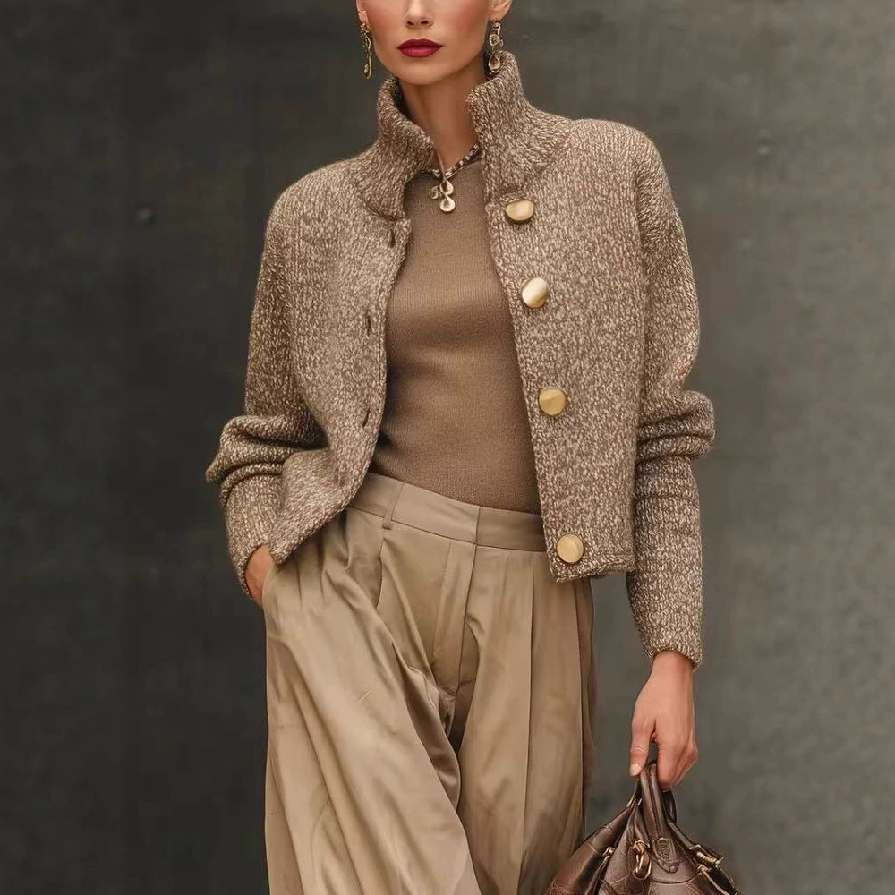 Autumn jacket, sweater, cardigan