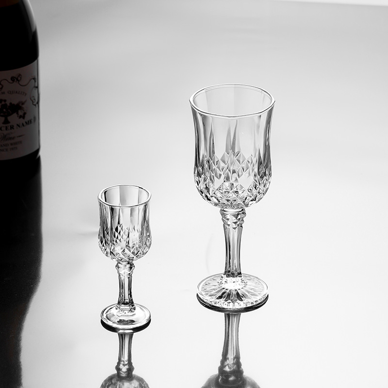 Crystal wineglass for whiskey