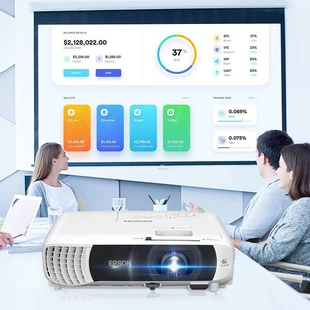 Проектор Epson CB-W55 3 LCD проектор для офиса собрания специальный проектор 4000 люмен