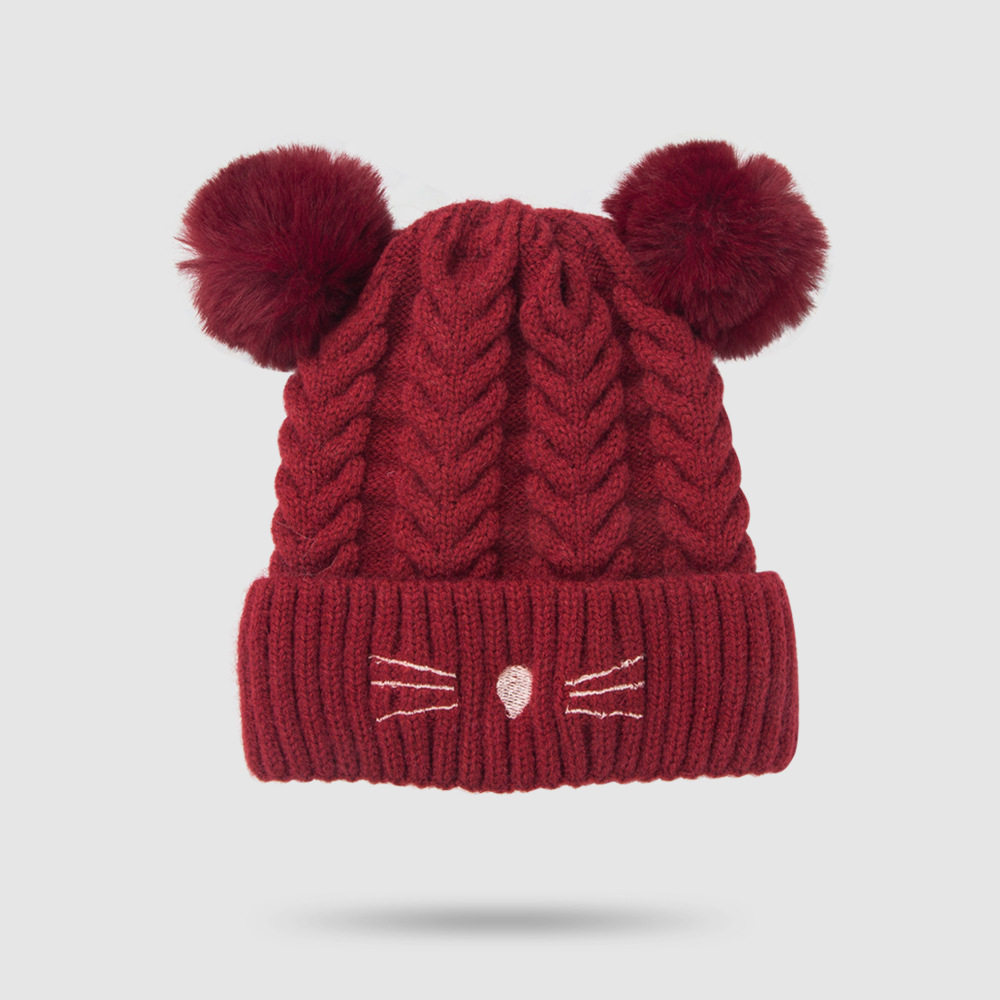 2021 قبعة الطفل الجديدة في الخريف والشتاء بالإضافة إلى المخملية لطيف الكرتون الدافئ display picture 7