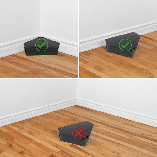 Mouse Bait Station for Outdoor & Indoor with Keys