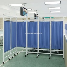 诊所美容带轮折屏医用屏风折叠移动隔断隔挡医院医疗艺卫生室屏风